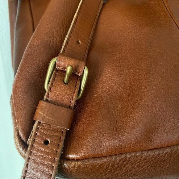 MADEWELL The Transport Rucksack in English Saddle Leather - Picture 13 of 16